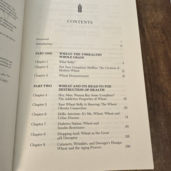 Wheat Belly : Lose the Wheat, Lose the Weight, and Find Your Path Back to Health - Picture 9 of 9